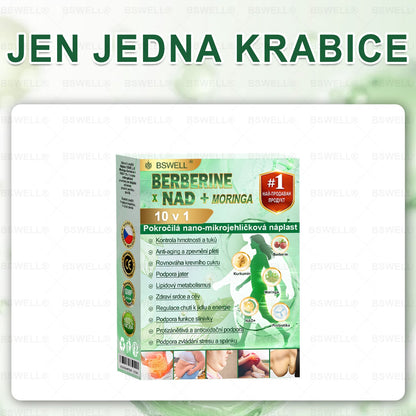 🍀🍀BSWELL® Nano mikrovpichová zeštíhlující náplast✨(Stačí použít pouze jednou denně – viditelné změny již za 28 dní) ✅Bezbolestná, dlouhotrvající, zaměřená na řešení cukrovky, obezity a kardiovaskulárních onemocnění