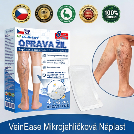 🌿✅ Medistart® VeinRepair Microneedle Care Patch ⚡ Okamžitá úleva, dlouhodobé výsledky