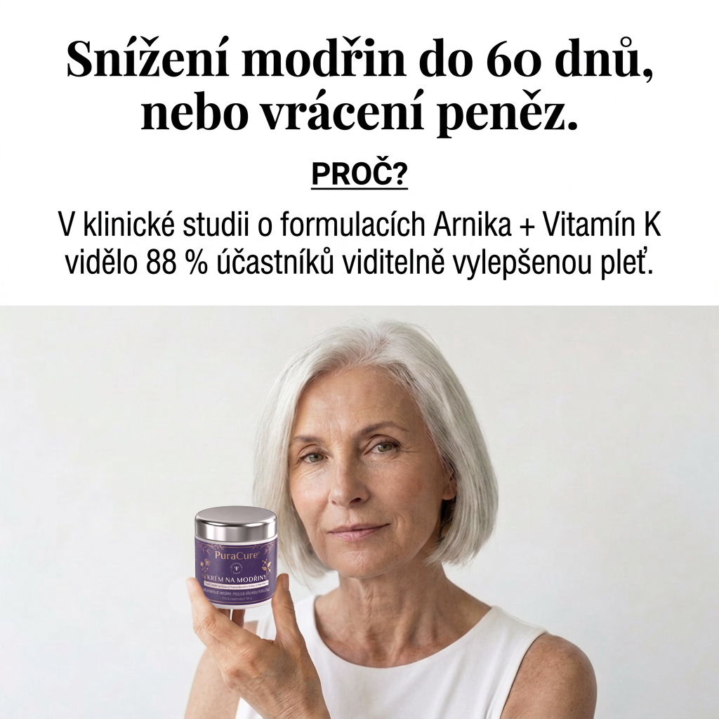 🍃🍃 100 000+ PRODANÝCH KUSŮ 💁‍♀️ – PuraCure® Krém na modřiny a posílení pokožky