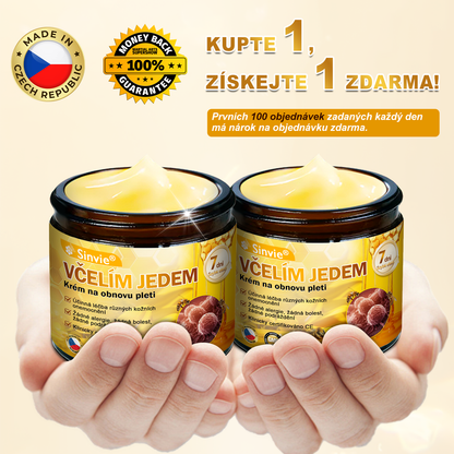 🍎 Sinvie® Krém na obnovu pleti s včelím jedem(👨‍⚕‍Výroba probíhá v souladu s normami GMP)👍✅