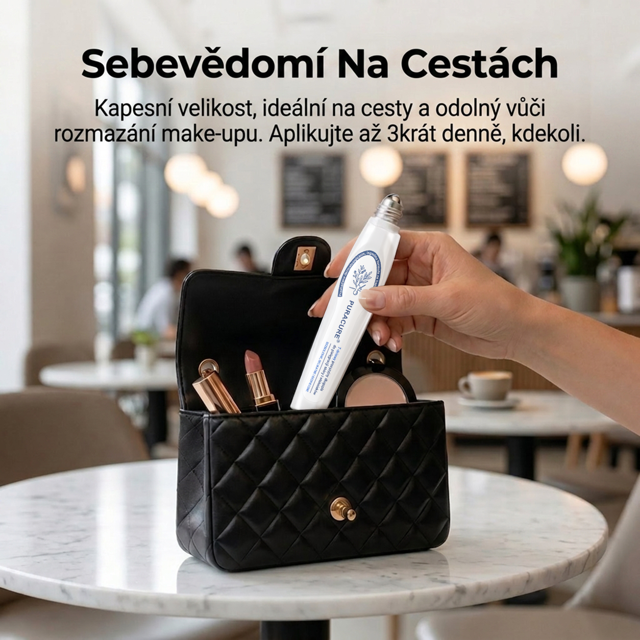 🍃PuraCure® 👩‍⚕️ 𝟕denní Pero na Odstranění Kožních Výrůstků a Skvrn – Bezbolestné Odstranění bez Jizev, Profesionální Roller aplikátor