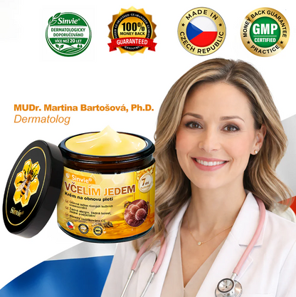 🍎 Sinvie® Krém na obnovu pleti s včelím jedem(👨‍⚕‍Výroba probíhá v souladu s normami GMP)👍✅